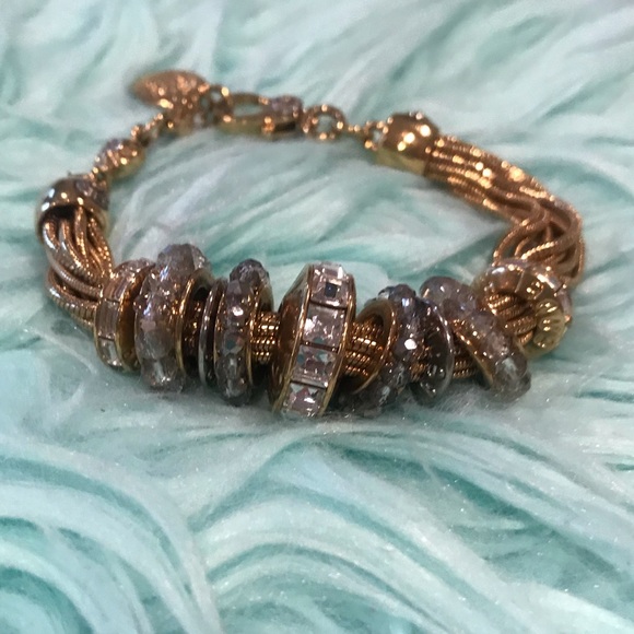 henri bendel Jewelry - Henri Bendel gold plated Bracelet!